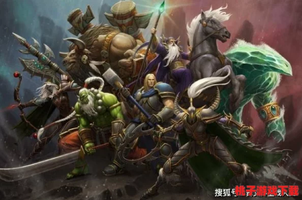 《魔兽争霸》系列经典再现：四族混战的终极战场，探寻哪部续作引领乱世风云？