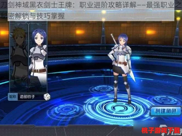 《刀剑神域：黑衣剑士王牌深度职业进化指南》——揭秘顶尖职业潜能，掌握进阶绝技与策略布局