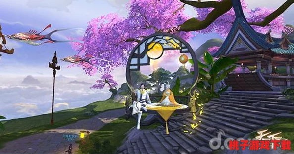 金秋月圆夜，倩女幽魂手游月饼速递员温馨伴游，共赏皎洁时光，编织梦幻中秋记忆