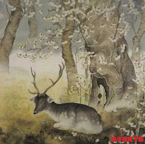 步云鹿背景：独特的自然魅力与文化内涵交织，展现出令人赞叹的生态之美