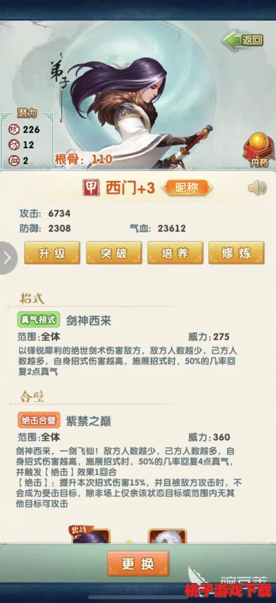 《大掌门2》顶尖策略：甲级武学精挑细选，揭秘哪些绝世武功独步江湖