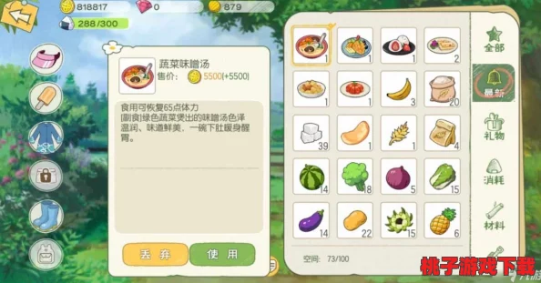 小森生活：全面解锁抗性料理秘籍，精选内容推荐助你悠然田园之旅