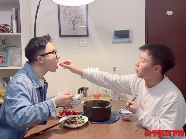 两个男生做酿酿酱酱超清，美食VLOG大火网红料理教程