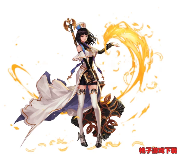 《地下城与勇士》中，哪位女圣职者以虔诚之心引领光明，成为玩家心中的圣洁之光？