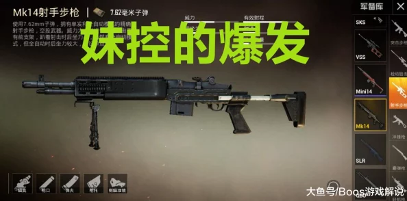 地铁逃生武器对比：AK-47与妹控步枪，谁才是伤害之王？