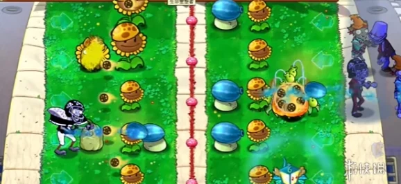 《PVZ杂交版》智慧挑战升级：益智模式全面攻略，图文详解夹击战术通关秘籍