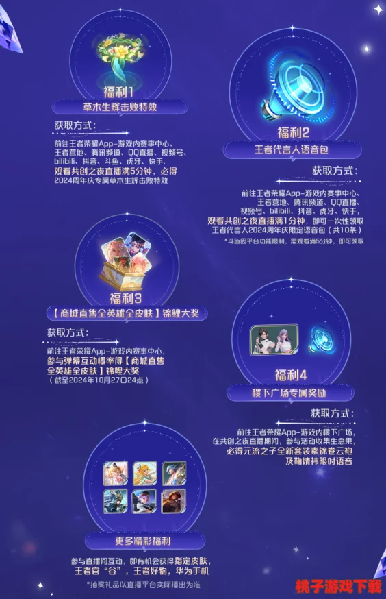 《王者荣耀》2024九周年庆典：全新文创与经典返场皮肤名单揭晓