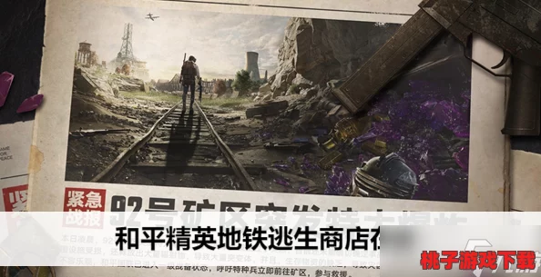 和平精英：探索地铁逃生模式，体验紧张刺激的地下求生之旅