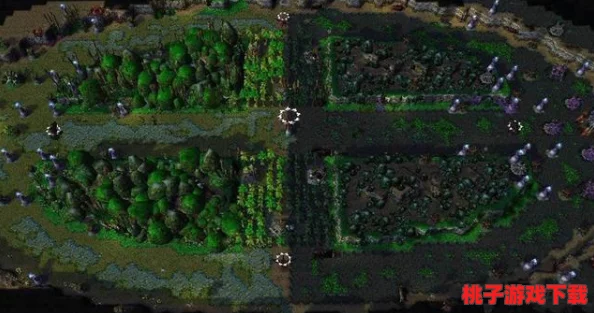 探索魔兽争霸中的经典刀塔战场：揭秘隐藏地图的激烈对抗场景