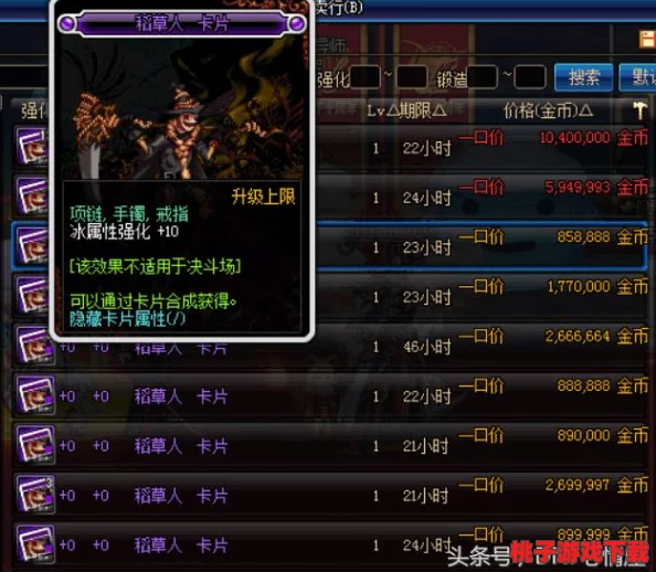 《地下城与勇士》稀有卡片大比拼：哪张才是提升战力的最佳之选？