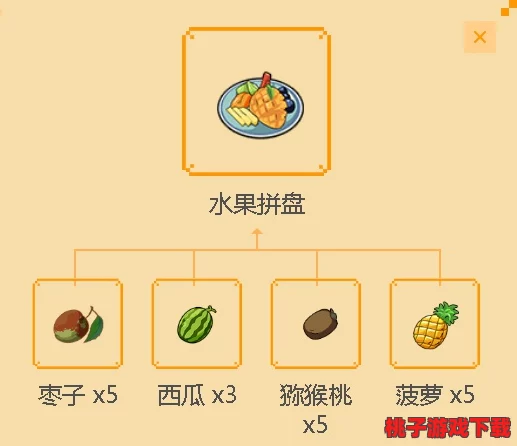 小森生活攻略：解锁水果拼盘图纸的详尽步骤与获取途径指南
