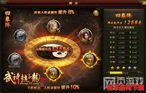 绝世武神：独步天下的技能与阵法奥秘全览，功能特性深度剖析