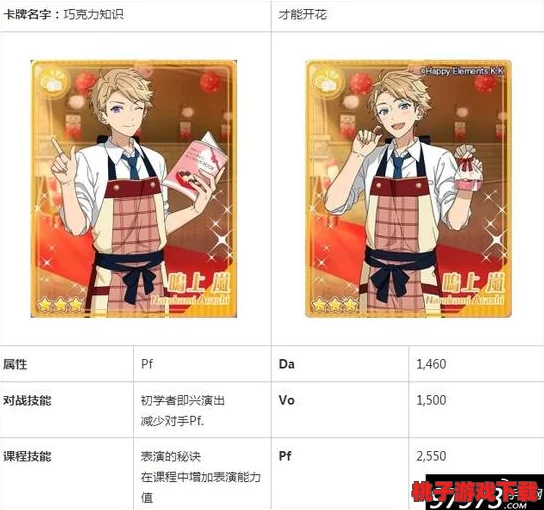 探索偶像梦幻祭：鸣上岚专属卡牌魅力与背后的甜蜜巧克力文化深度解析