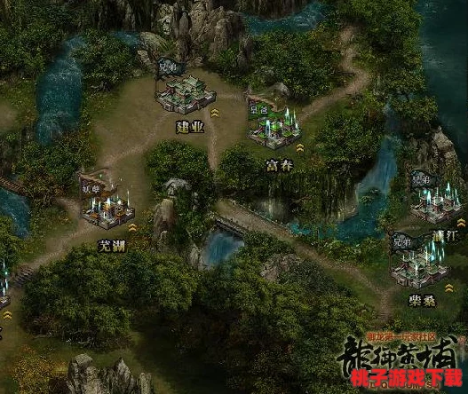 探索御龙在天手游：卧龙城地图的奇幻布局与特色场景全览解析