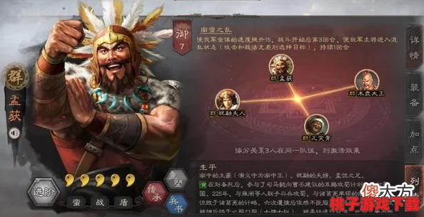 重塑三国战场：孟获强力技能全解析，领略南蛮之王独特战斗魅力