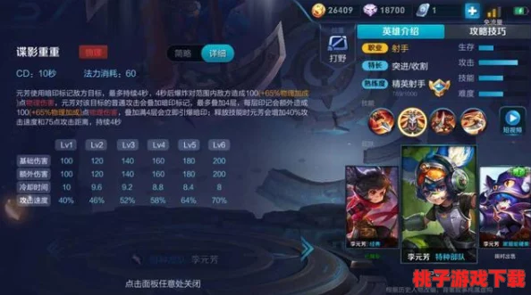 王者荣耀顶尖攻略：揭秘李元芳专属符文搭配，助力战场精准猎杀与爆发输出！